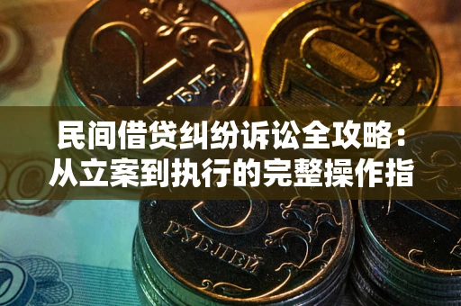 武汉民间借贷纠纷诉讼全攻略：从立案到执行的完整操作指南