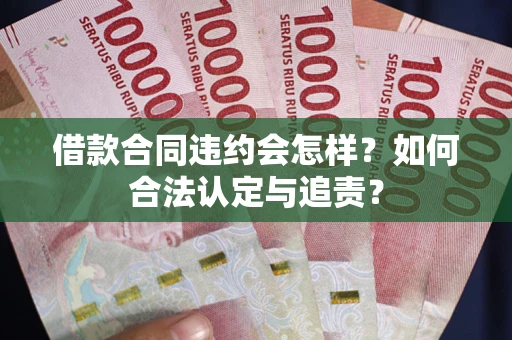 武汉借款合同违约会怎样？如何合法认定与追责？